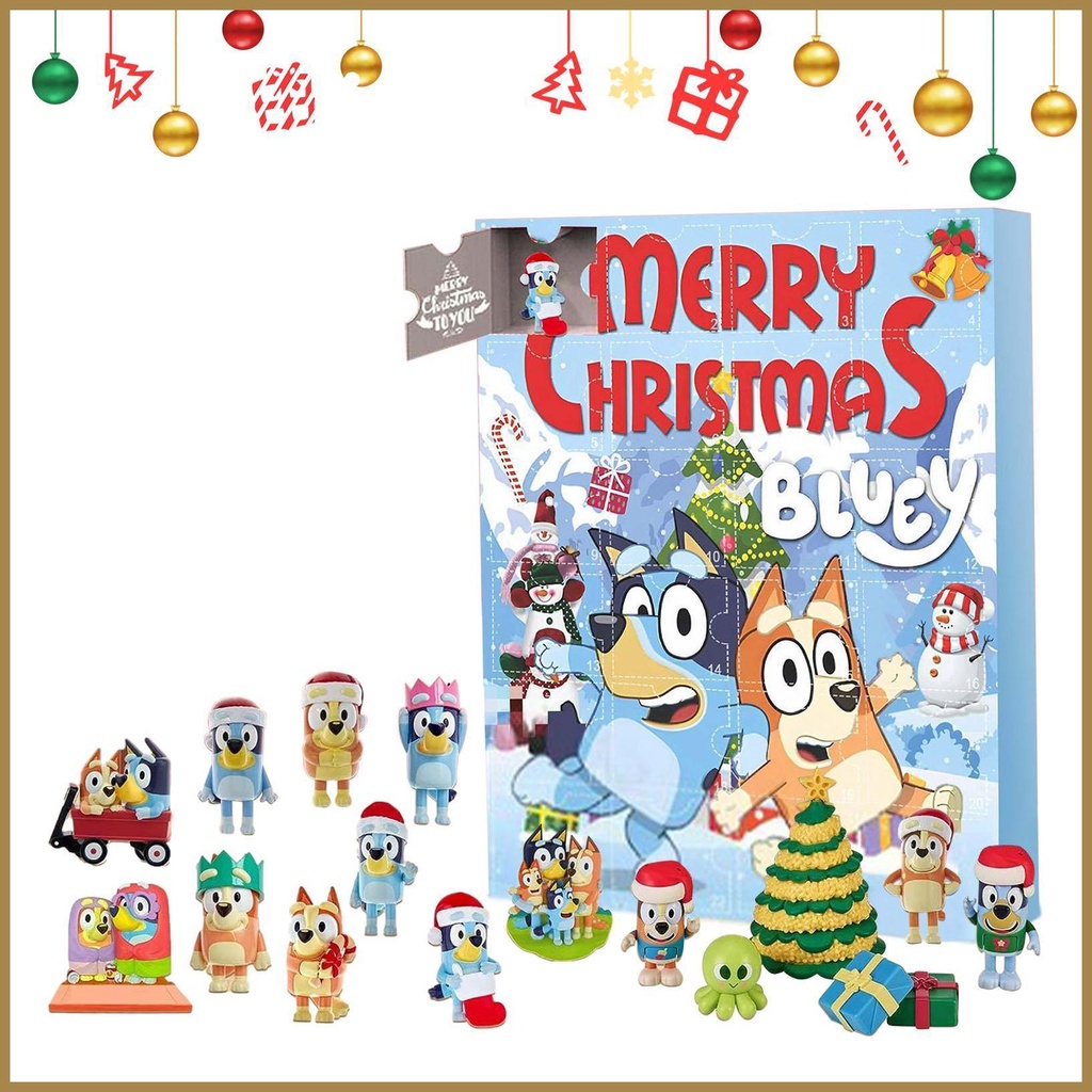 Anime Advent Calendar 2023 Christmas Anime Doll 2023 Advent Calendar Vibrant Colors Stocking