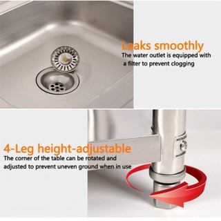 kitchen sink lababo stainless Stand 304 Single Double Portable ...