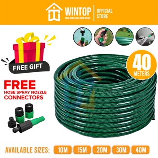 Cozyhome Heavy Duty PVC Hose 30 Meters 1/2 with Free Water Hose Nozzle for  Cleaning and Gardening