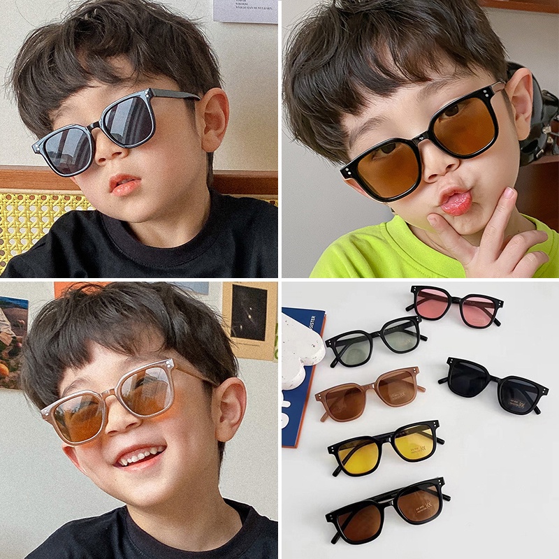 Korean Children's Fashion Glasses Boys' And Girls' Sunglasses Kids
