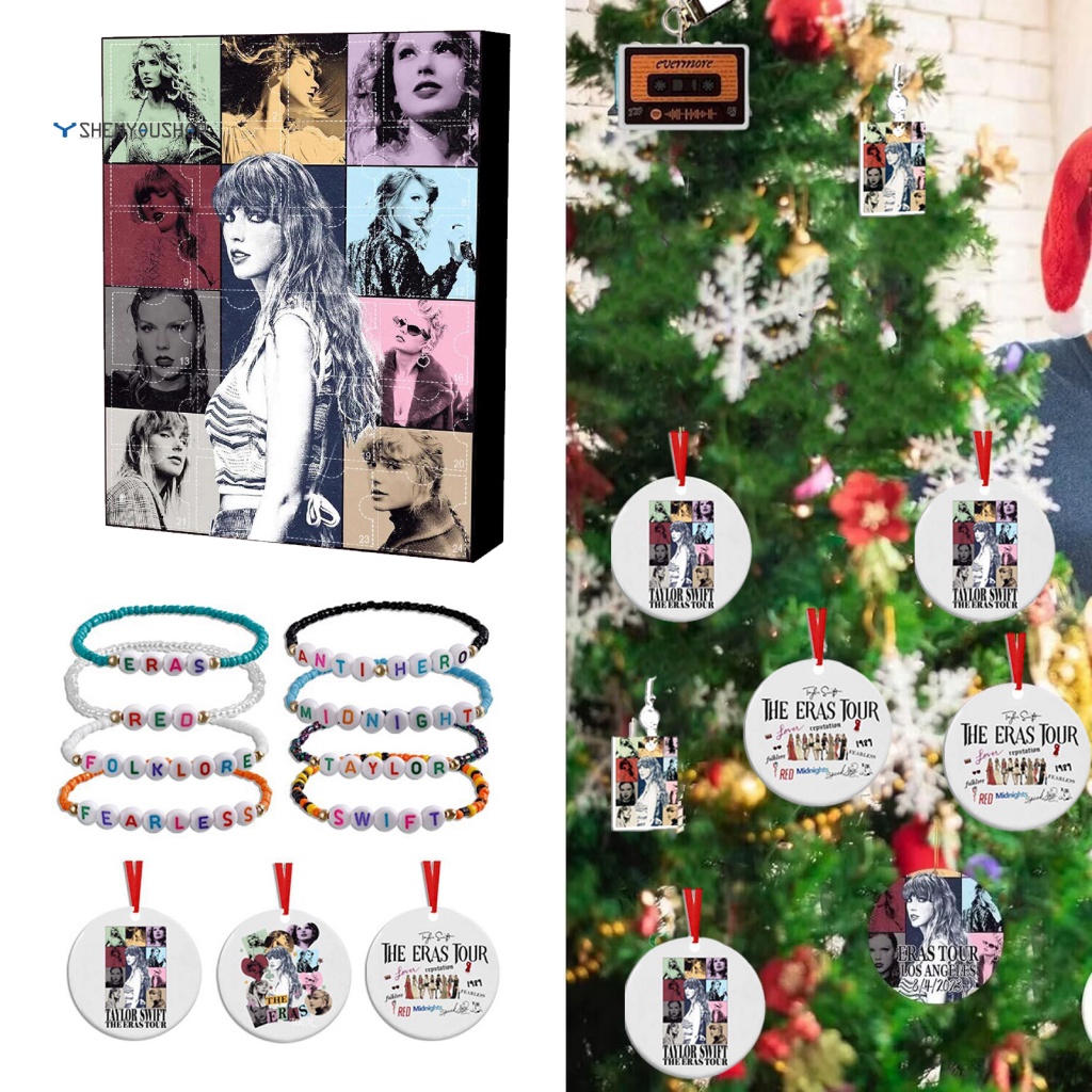 Holiday Gift for Kids Decorative Advent Calendar with