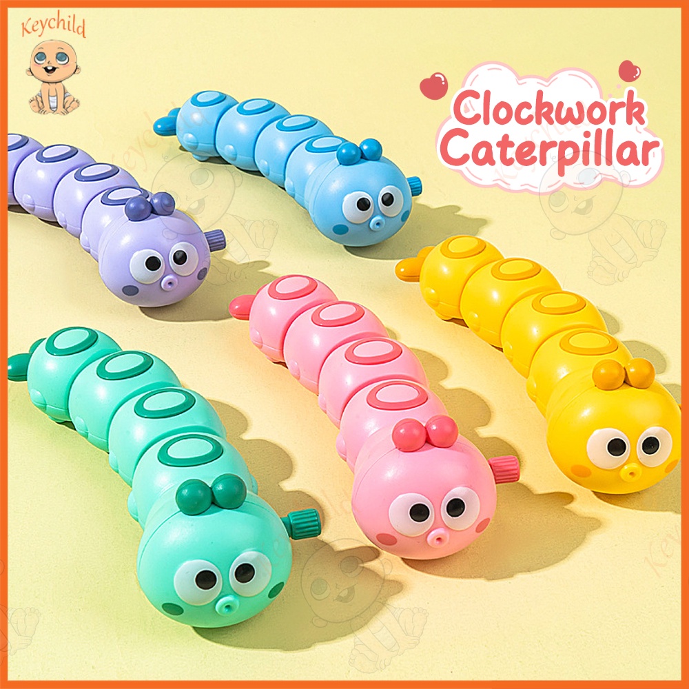 【COD】Caterpillar Toy For Baby Crawling Toy Clockwork Toys Baby Toy ...