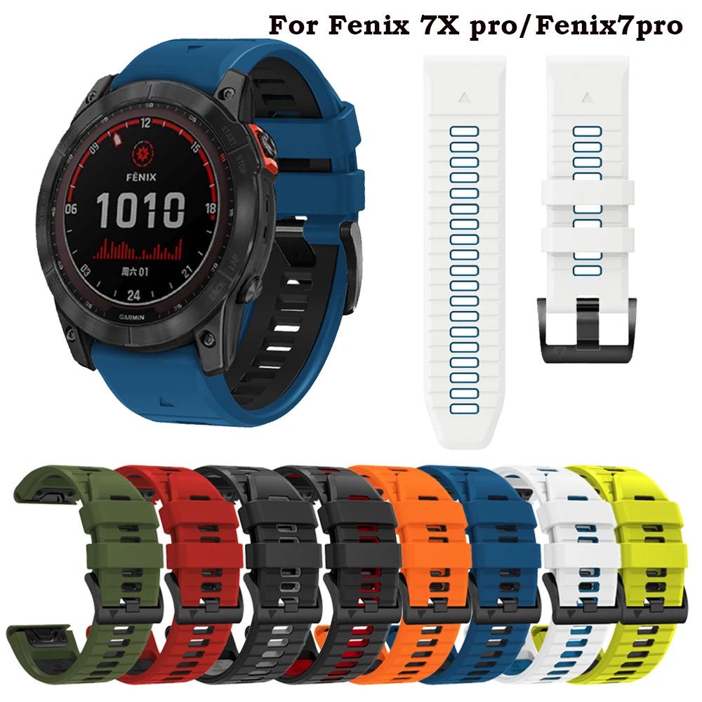 ANZOAT 22 26mm QuickFit Band Voor Garmin Fenix 7X 7 Solar/6X