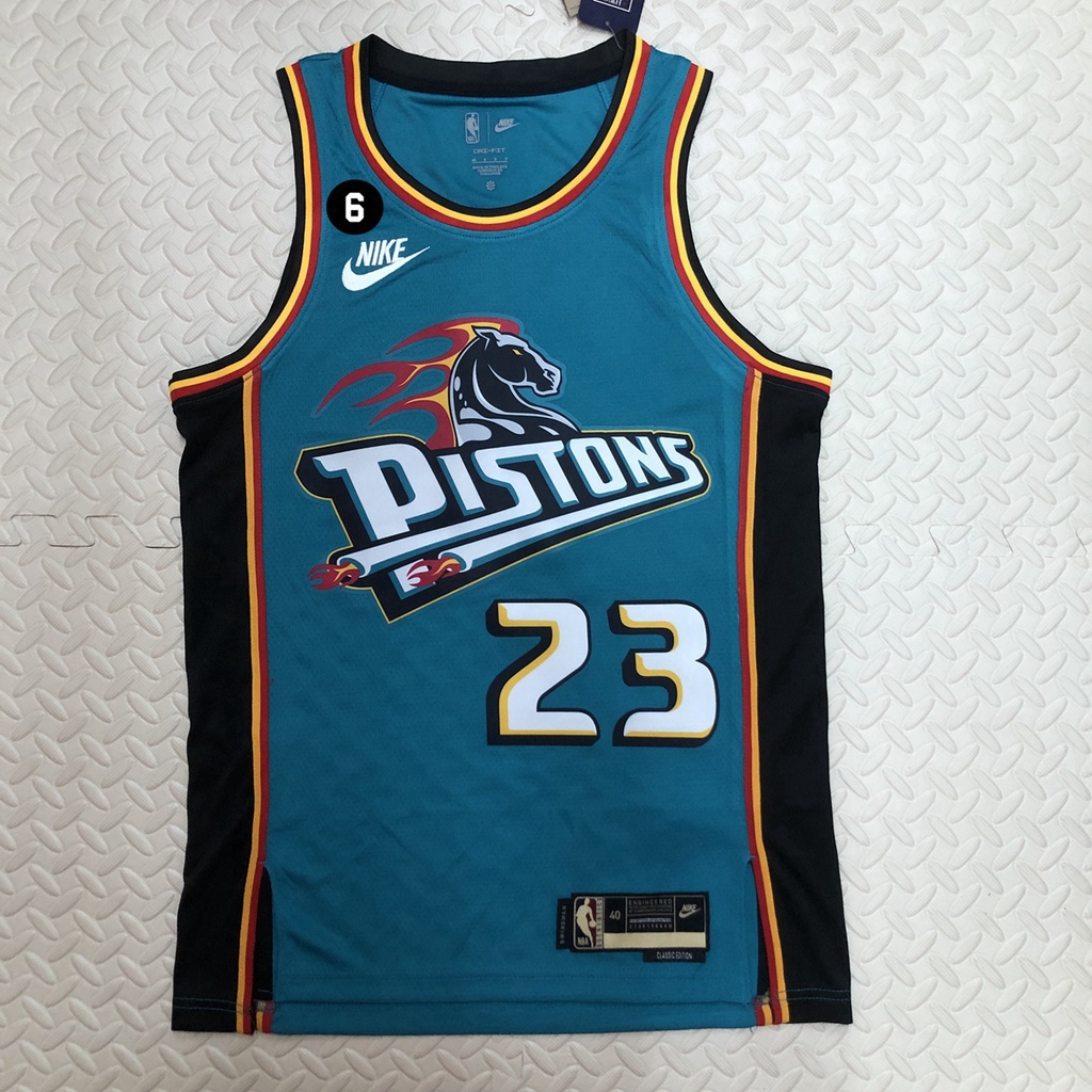 Detroit Pistons Jaden Ivey 2023NBA Teal Jersey men basketball Jersey