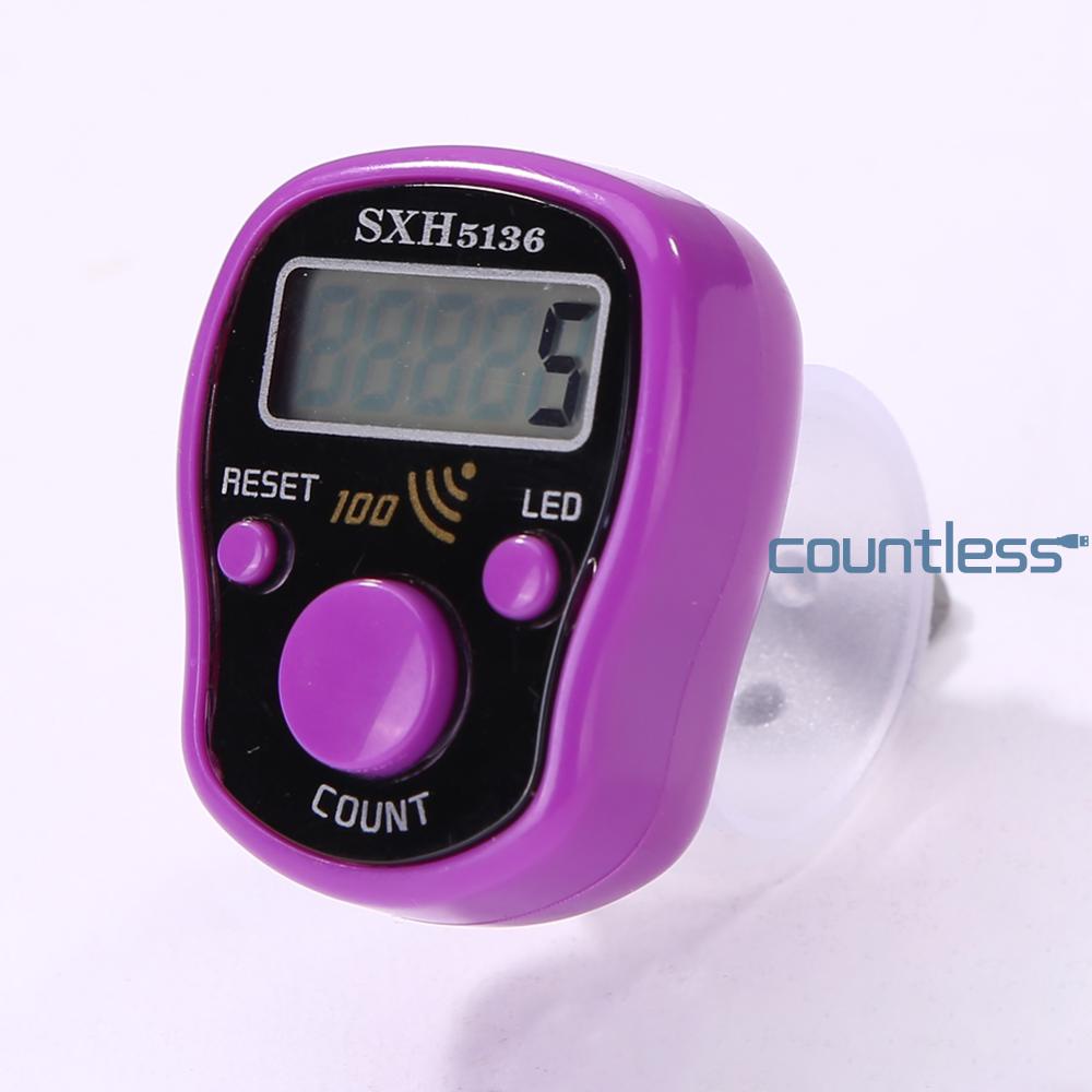 Buddha Chanting Counter Mini Stitch Marker Row Finger Counter LCD ...