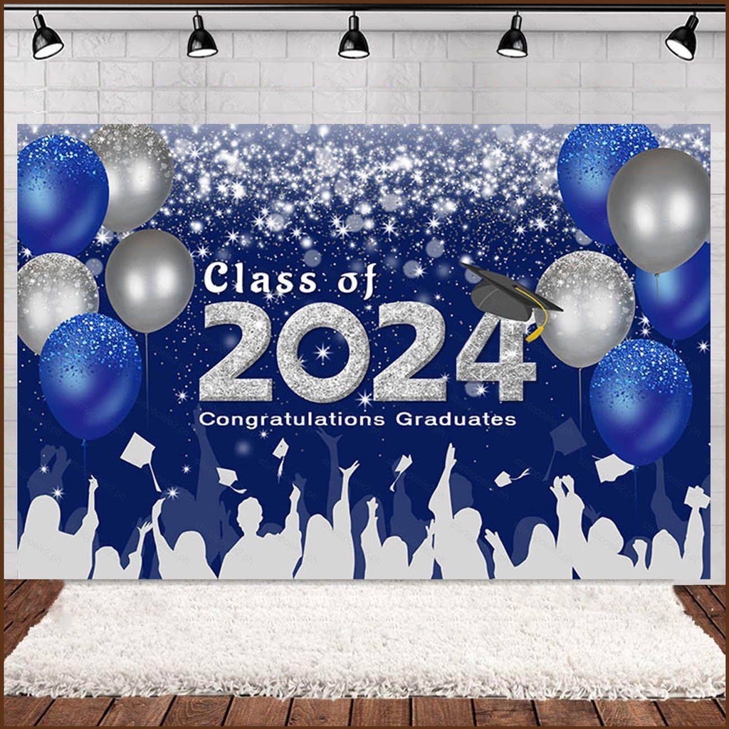 Kira 2024 graduation theme backdrop banner tapestry party decoration ...