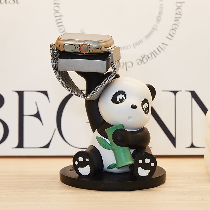 Panda Watch Stand Decoration 2-In-1 Watch Holder Cute AppleWatch ...
