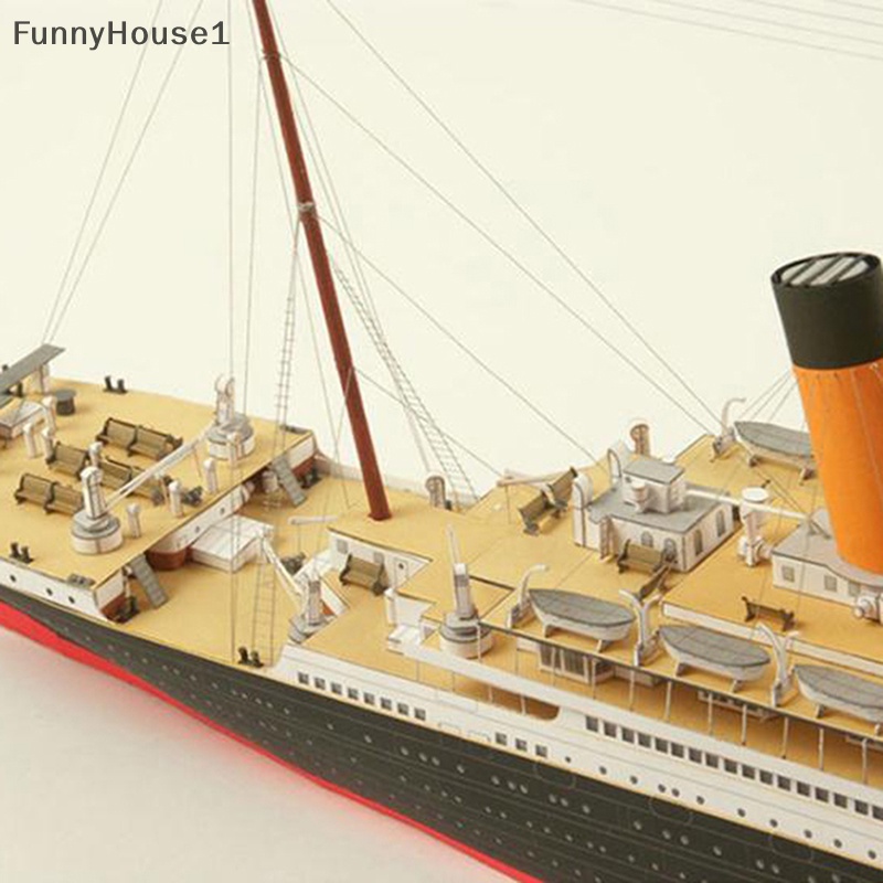 FH 1:400 DIY Handcraft Titanic Ship 3D Paper Model Sets Toys FH ...