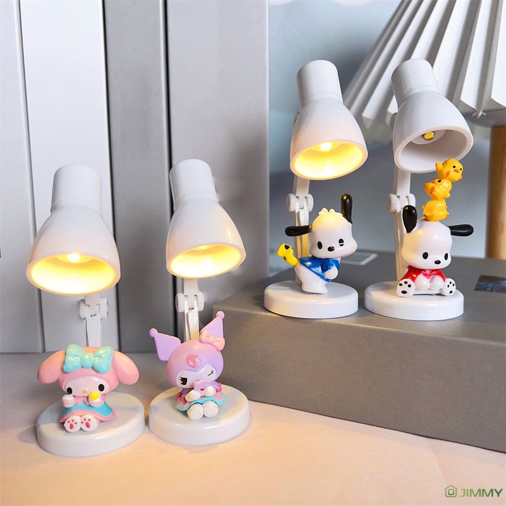 Sanrio LED Night Light Cute Mini Cartoon Kuromi Melody Pochacco Small ...