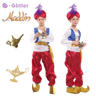 Adult Aladdin Costume with Suit Vest Shirt Pants Hat – Cosplayrr