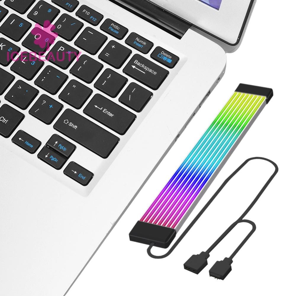 Useful 5V 3Pin PC RGB GPU Cable 8Pin 24Pin PSU RGB Cable Extensions for ...
