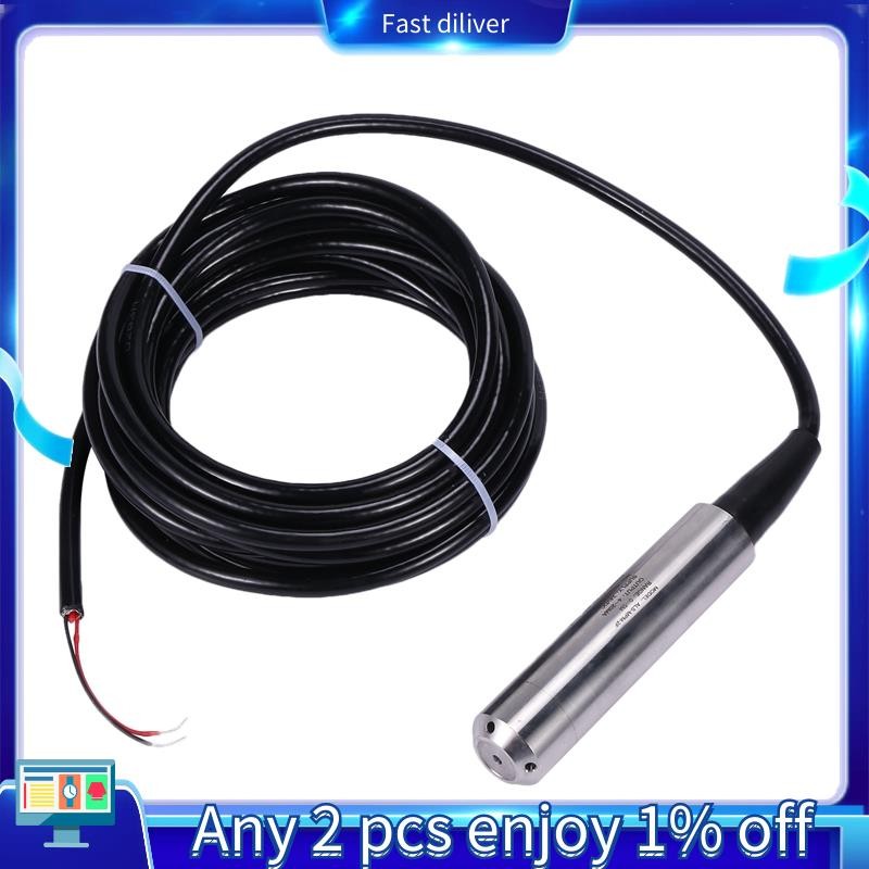 Submersible Water 4-20MA Liquid Level Transmitter Sensor Fuel Tank ...