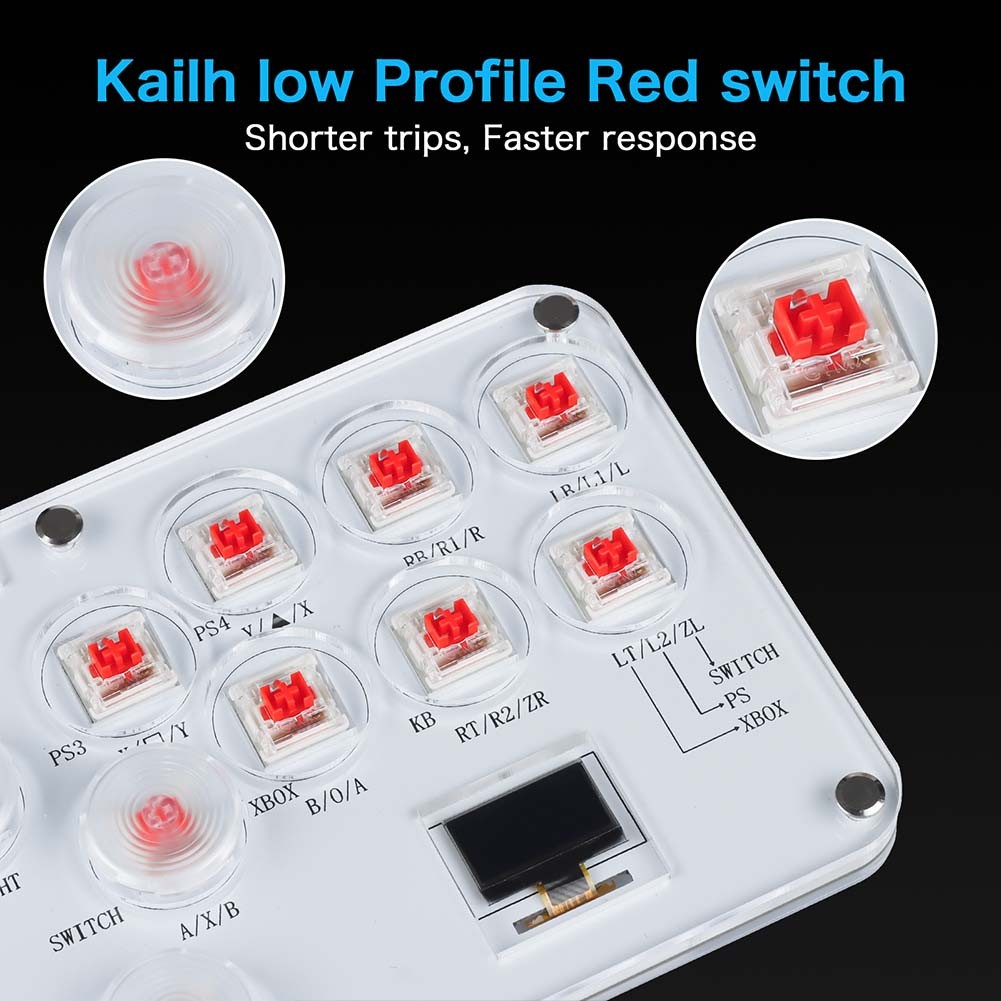 [Rifrish.ph] Arcade Stick Controller Leverless Controller Fight Sticks ...