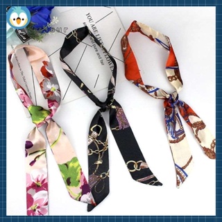 1 PC 100% Silk Scarves 85*5cm Bag Handle Twilly Scarves Brand New Headband  Tie Bag Handle Small Bow Tie TS153133-2 - AliExpress