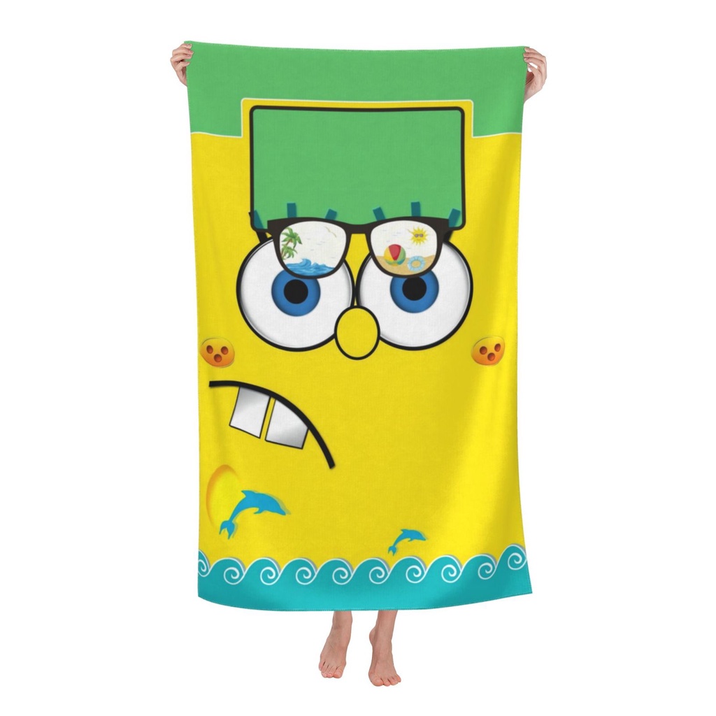 Spongebob discount bath towel