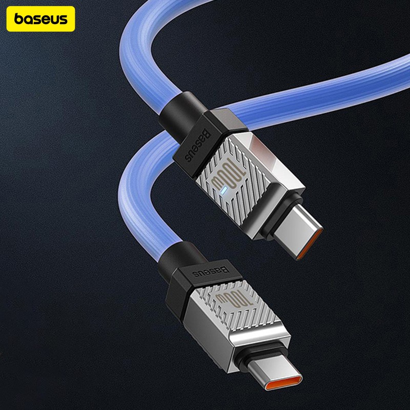 Baseus Cable CoolPlay Series Fast Charging Cable Type C to Type C 100W ...