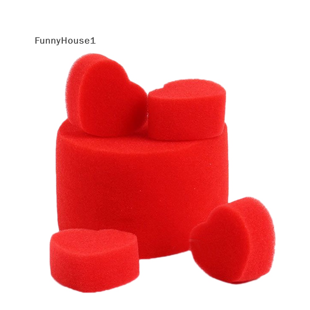 FH Sponge Magic Tool Heart Love Ball Magic Trick Jumbo Sponge Party
