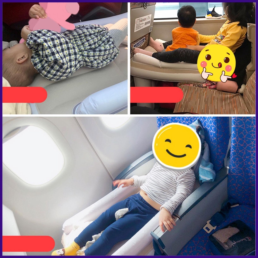 Airplane Bed for Toddler Plane Bed for Kids Inflatable Toddler Travel