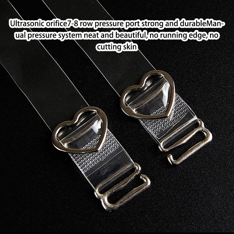 10Pair Invisible Bra Straps Hook Clear Bra Shoulder Strap Hook Women