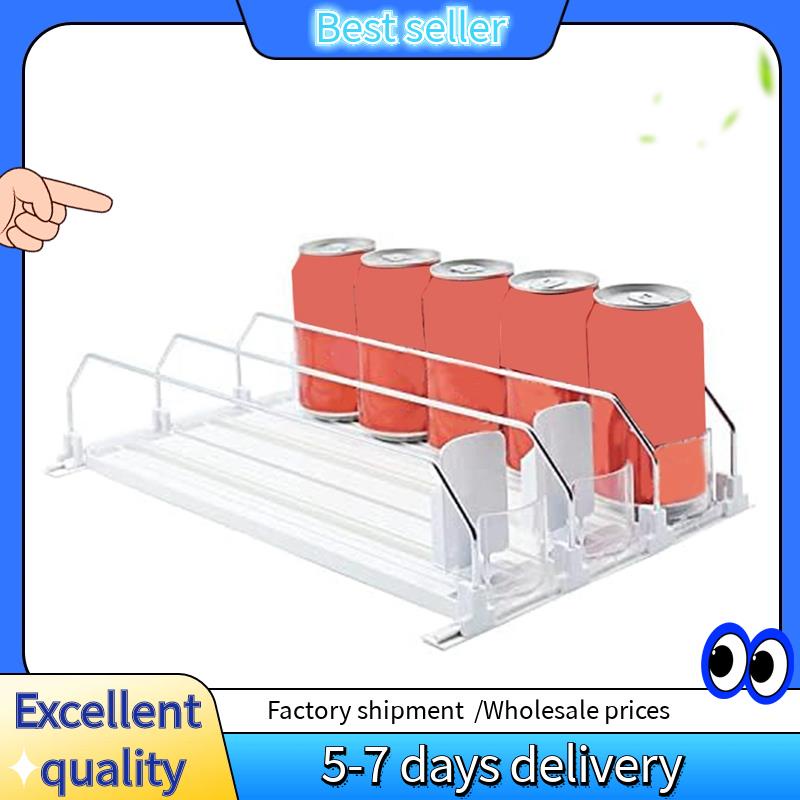Eeneme Drink Automatische Pusher Glide ABS Wit Breedte Verstelbaar 12oz