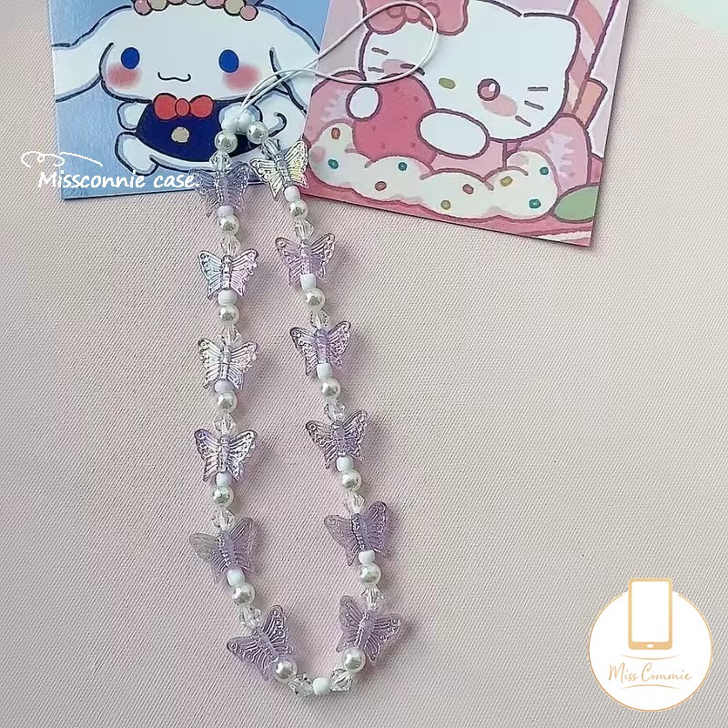 Phone Chans & Wrstlets | Pearl Phone Bracelet | Boheman Bags, Chan, Straps