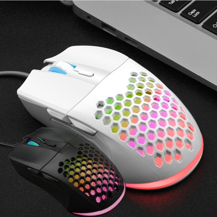 【hot sale】 INPLAY M066 LIGHTWEIGHT HOLLOW GAME RODEO MOUSE - COLORFUL ...