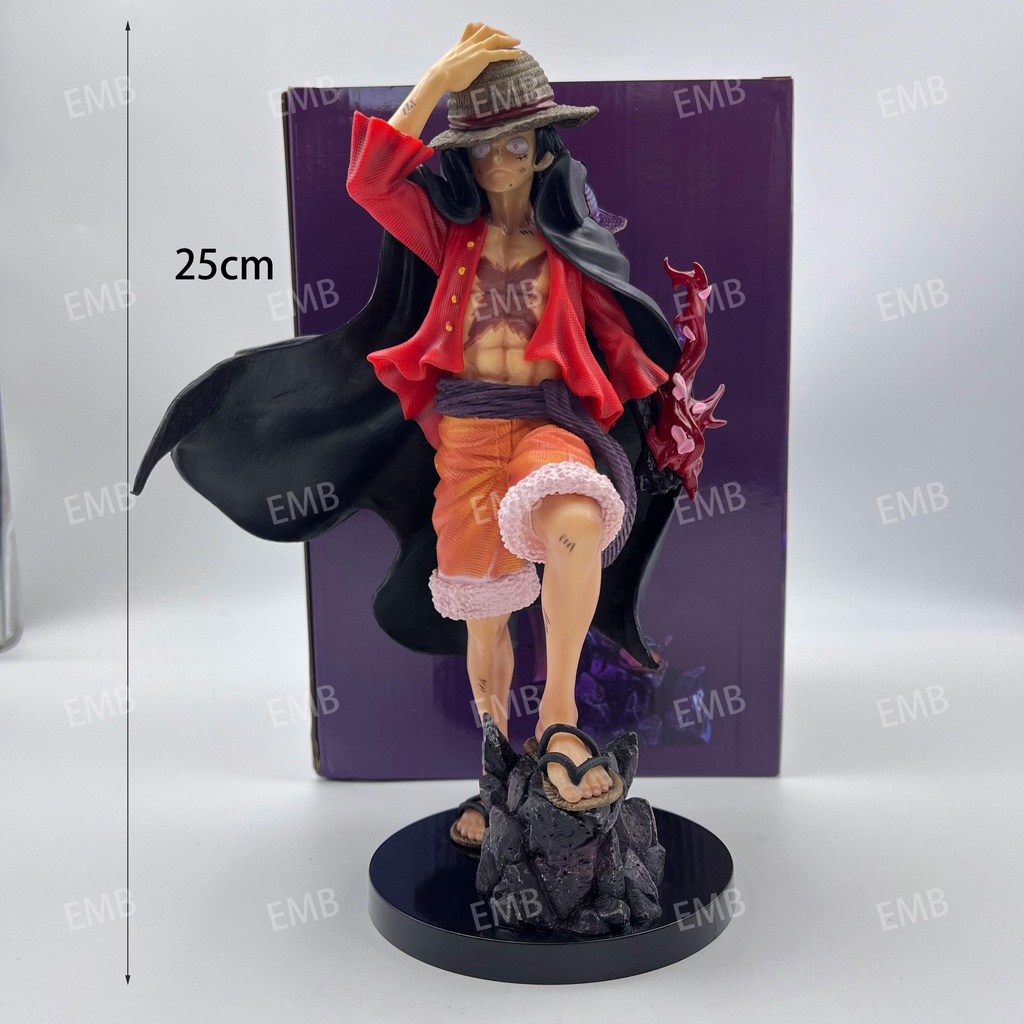 One Piece Monkey D. Luffy New Four Emperors anime fugures | Shopee ...