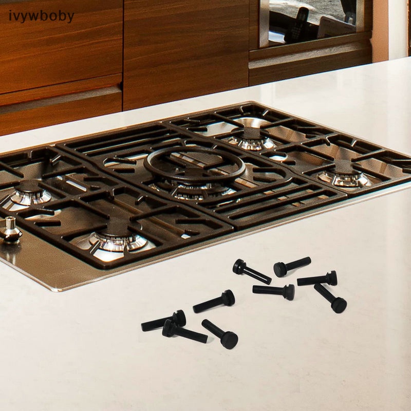 [IVY] 12 Pack WB02X24790 Grate Rubber Feet For GE Gas Stove Top Range