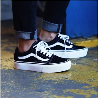 Thick platform vans cheap