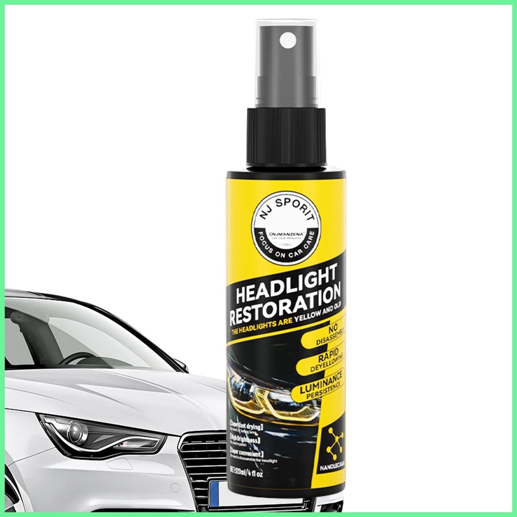 Headlight Coating Liquid Car Light Cleaner and Restorer Long Lasting