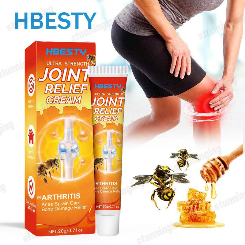1/2/3/4/5pcs Hbesty 20g Bee Venom Knee Pain Relief Topical Bee Poison ...