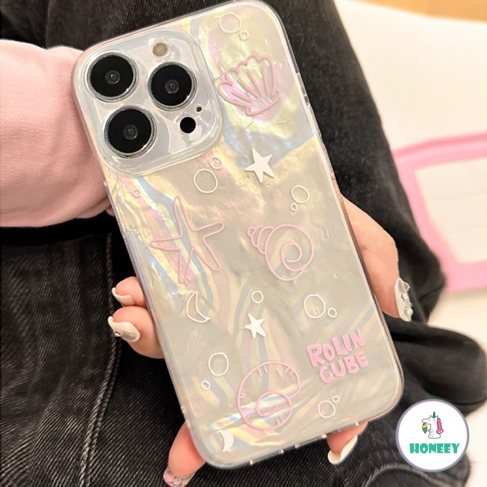 Dreamy Shiny Crack Shell Print Iphone Case Compatiable for IPhone 11 ...