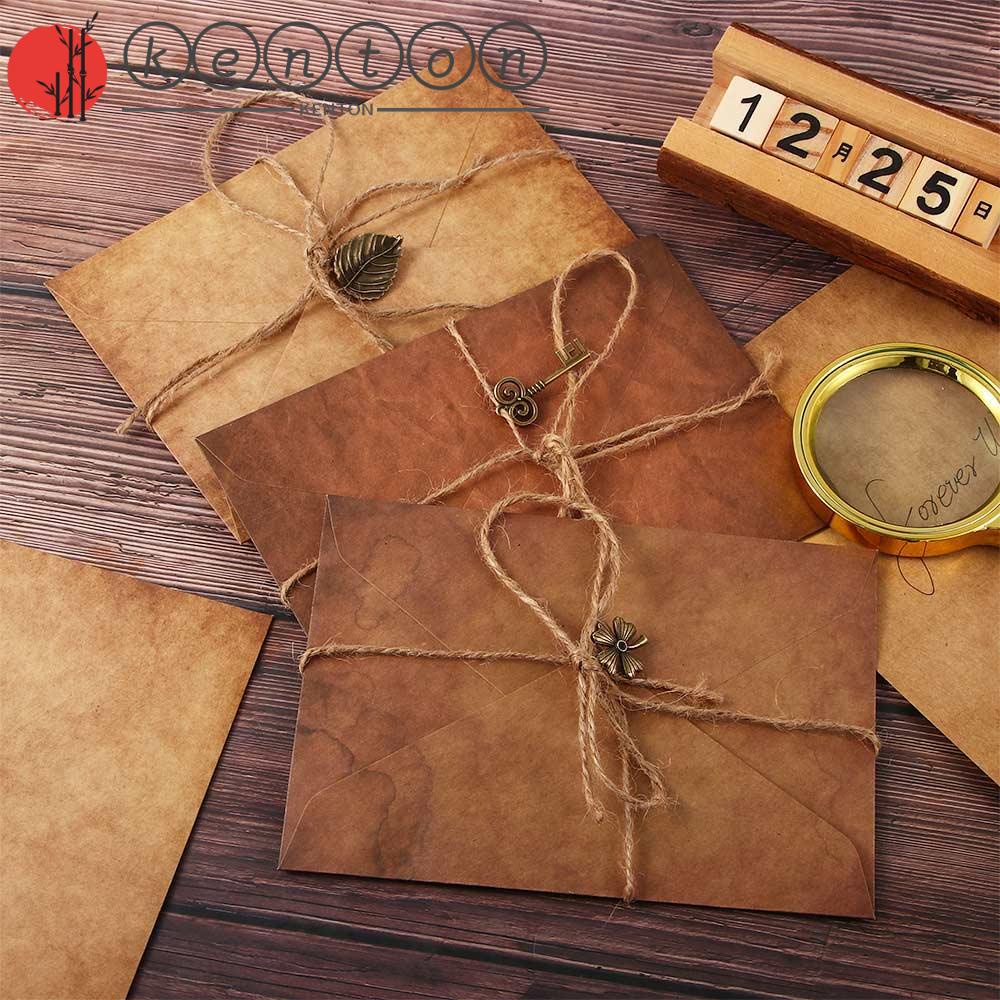 KENTON Vintage Stationary Paper Retro Accessories School Supplies