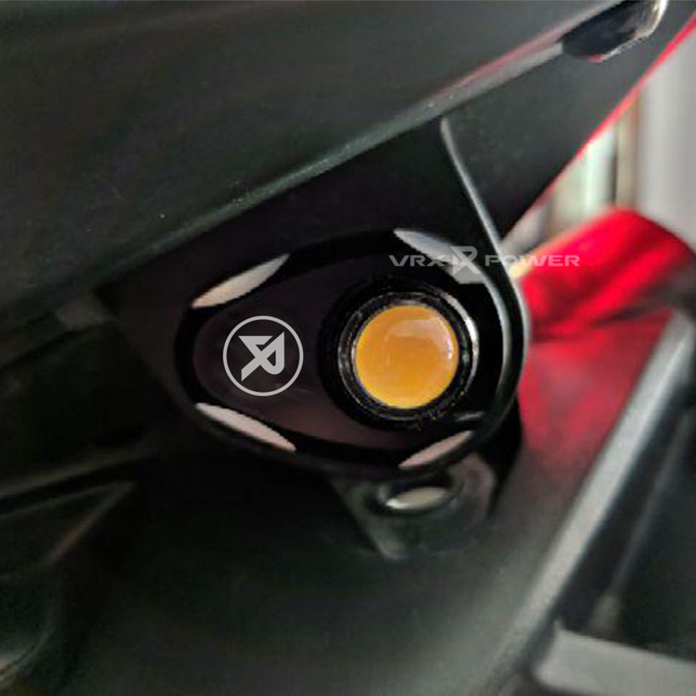 2pcs Motorcycle Rapido LED Turn Signal Mini Eagle Eyes Lights ...