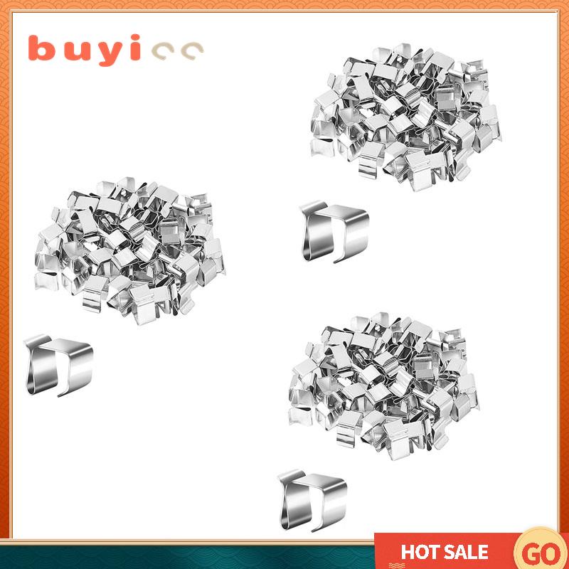 【Buyi00】50PC Christmas Lights Gutter Hooks Galvanized Holiday Lights Roof Hooks Christmas Light