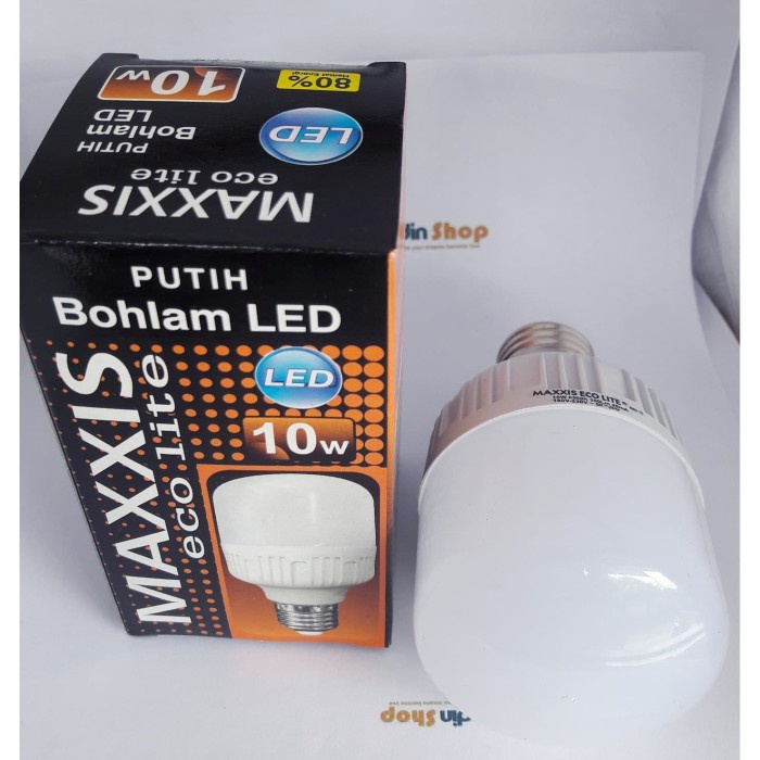 PUTIH Maxxis Maxis 10W 10watt 10wat LED Light Bulbs white for rooms ...