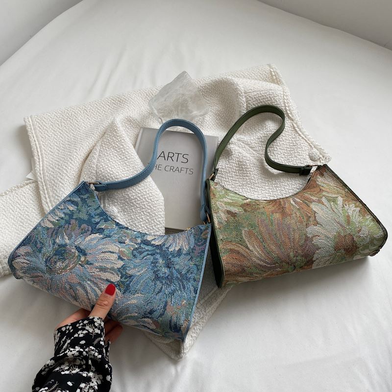 Light Luxury Commuter Underarm Bag French Minority Handbag
