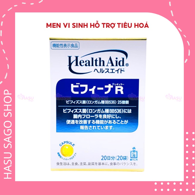 Japanese Bifina Probiotics - Type R 20 packs - Reduces bloating ...