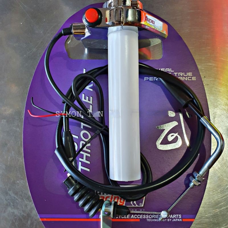 Racing Quick Throttle Universal with Cable Carb Type Only Raider 150 ...