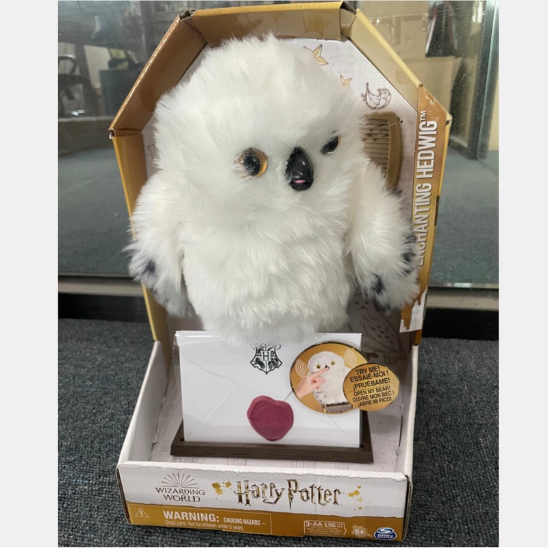 Ready Stock spinmaster Harry Potter Series Magic Branch Hat Hydewei Owl ...