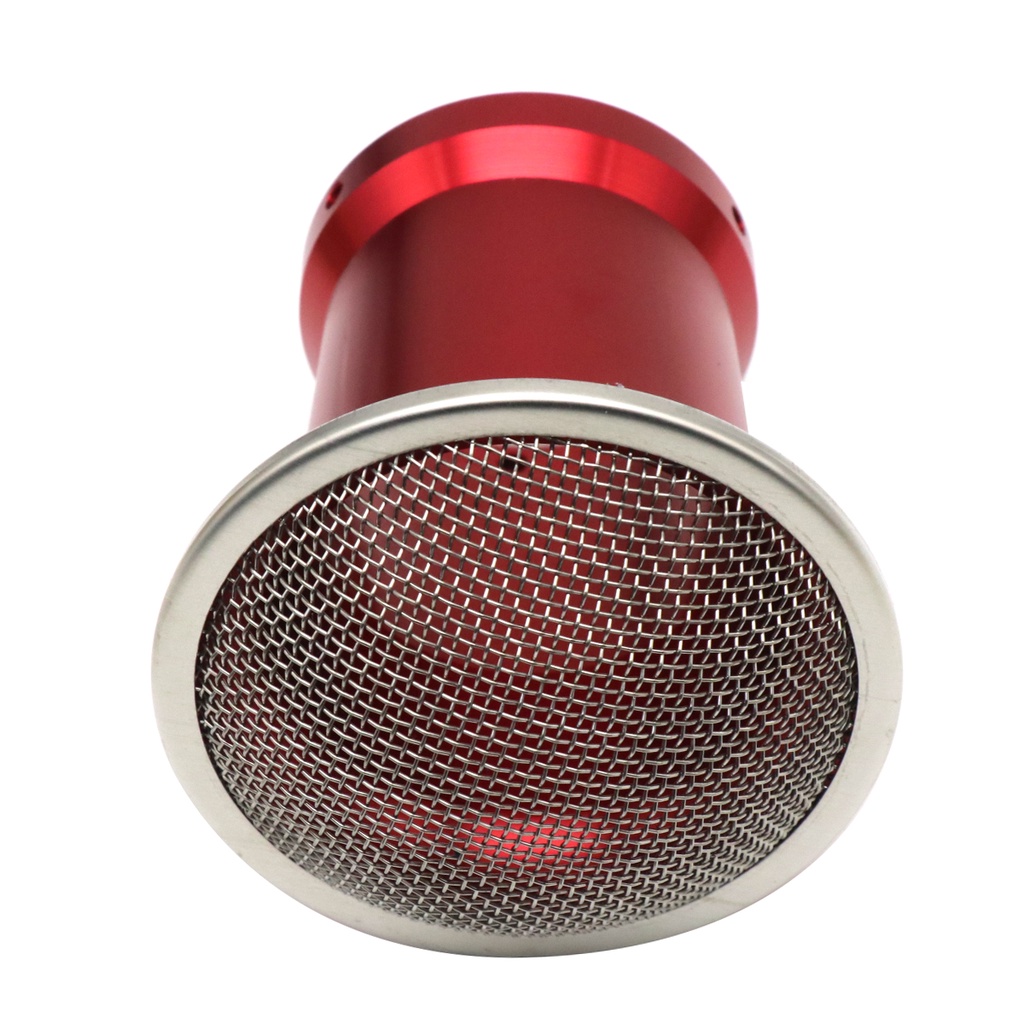 Red Velocity Stack Air Filter Cup With Net For PWK 28/30 Motorcycle Carburetors