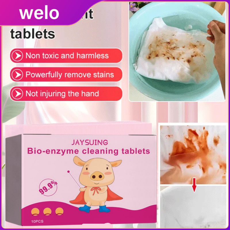 WELO Explosive Salt Cleaning Tablets Soluble Strong Decontamination