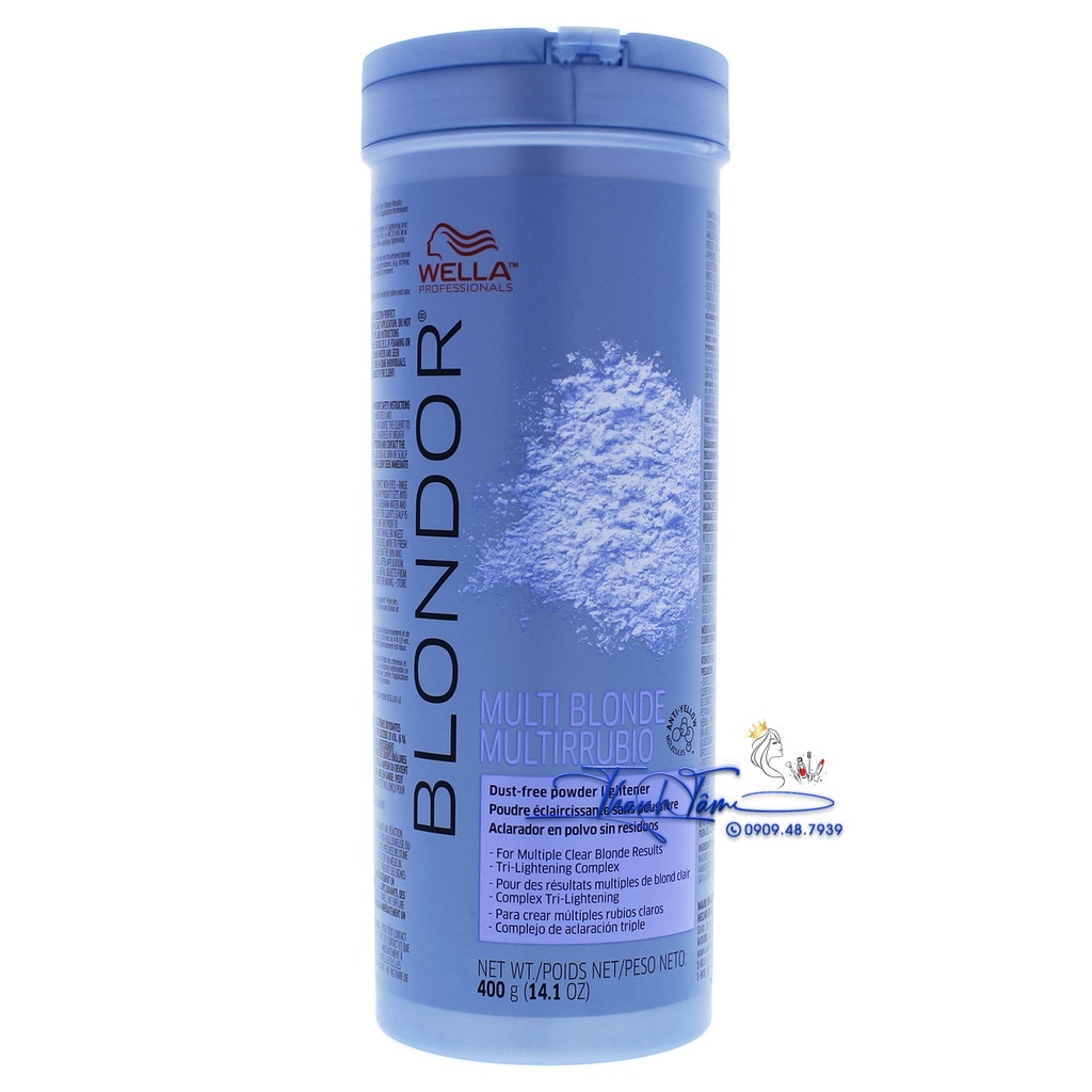 Wella Blondor Multi Up Premium Bleach Powder from 7 Level (Germany