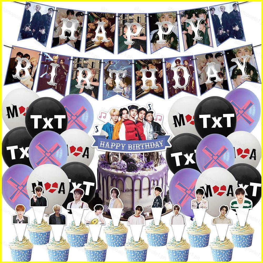 Yyds Tomorrow X Together Txt Theme Birthday Party Decorations Banner