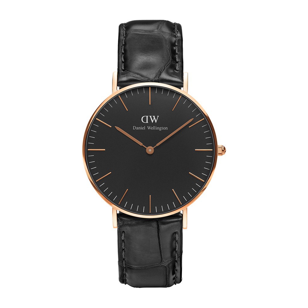 Original Daniel Wellington DW Watch Women Classic Black Reading