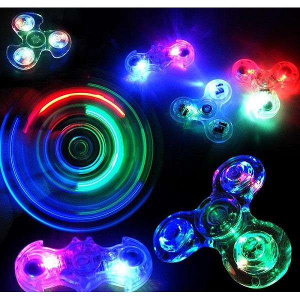 CODLED Light Fidget Spinner Light Fidget Finger Toy Hand Spinner Stress ...