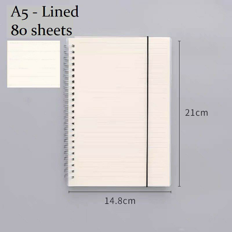 A5 and B5 Notebooks with Line, Plain, Grid, and Dotted Pages | Shopee ...