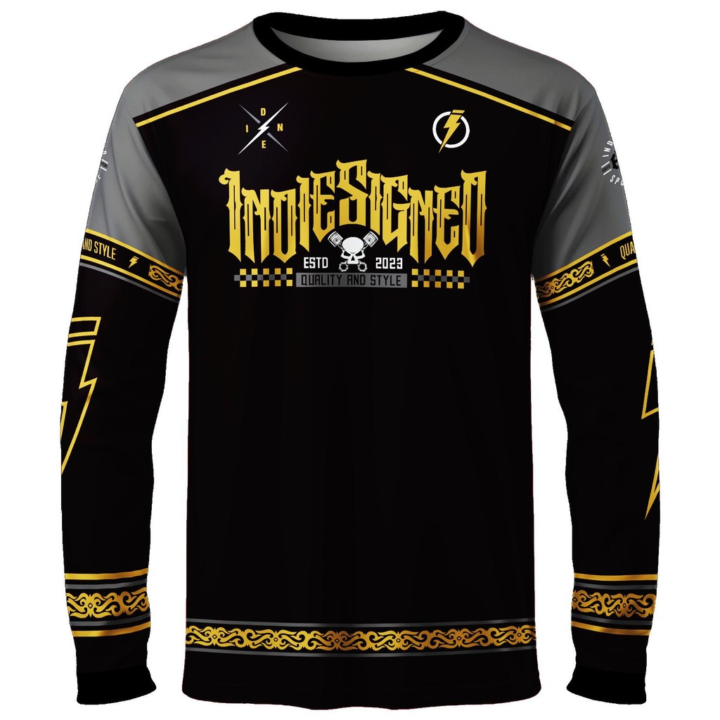 Men's Motorcycle Riding Jersey LongSleeve for Sports and Motocross In ...