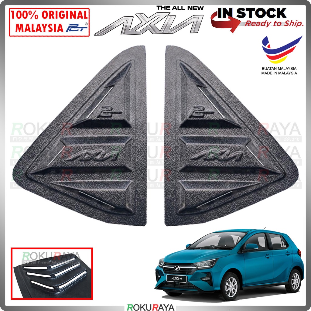 Perodua Axia New 2nd Gen 2023 Mustang Rear Triangle Side Window Mirror ...