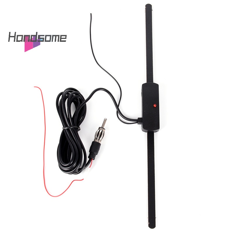 Handsome Car Aerial Antenna Windshield Electric Radio 12V FM/AM